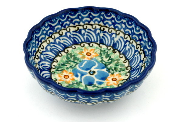 Scalloped Fluted Bowl 5"