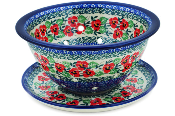 Colander with Plate 8"