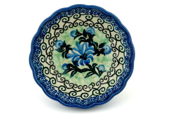 Scalloped Fluted Bowl 5"