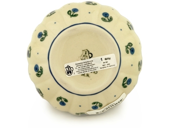 Scalloped Fluted Bowl 5"