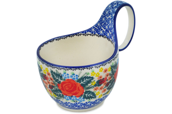 Bowl with Loop-Handle 6"