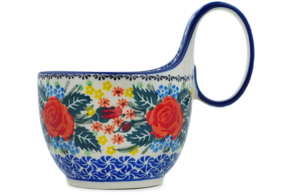 Bowl with Loop-Handle 6"