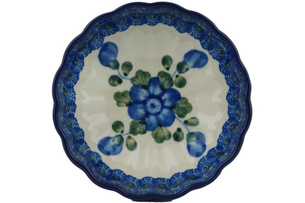 Scalloped Fluted Bowl 5"