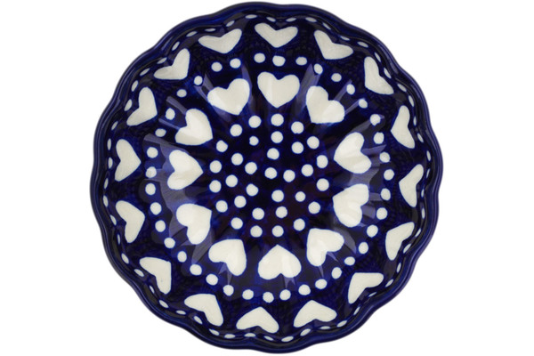 Scalloped Fluted Bowl 5"