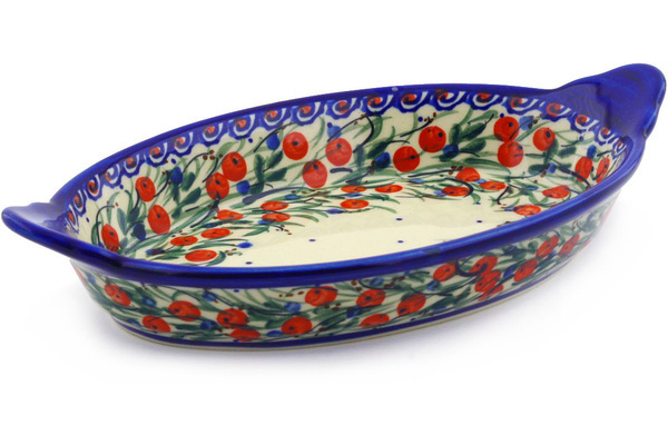 Platter with Handles 9"