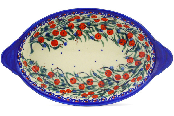 Platter with Handles 9"