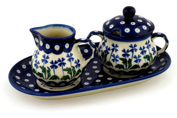 Sugar and Creamer Set 10"