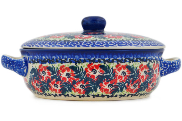 Baker with Cover with Handles 8"