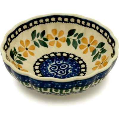 Scalloped Fluted Bowl 5"