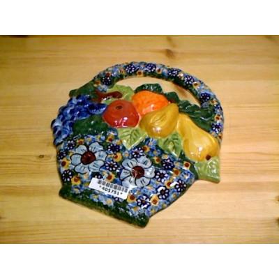 Fruit Basket Wall Decor 10"