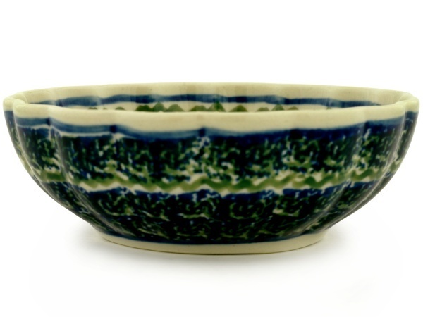 Scalloped Fluted Bowl 5"