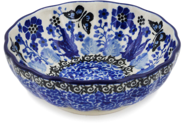 Scalloped Fluted Bowl 5"