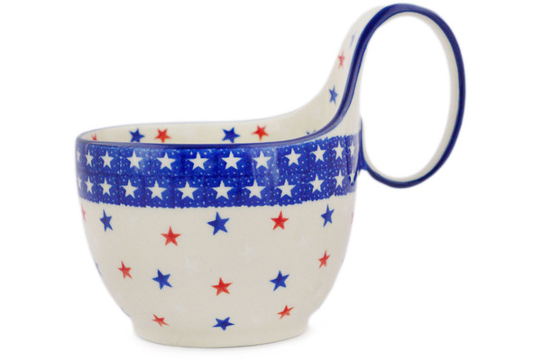 Bowl with Loop-Handle 6"