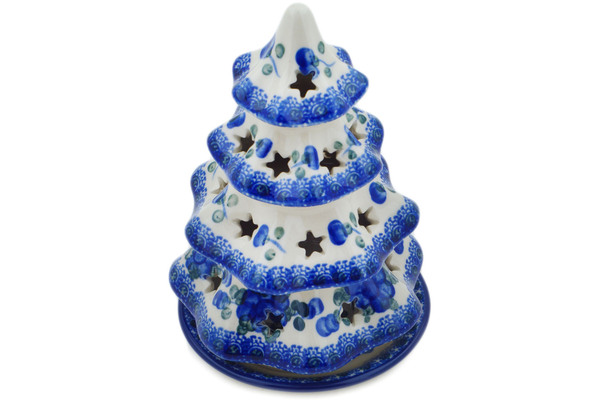 Christmas Tree Candle Holder 7"
