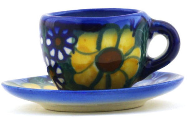 Mini Cup and Saucer 3"