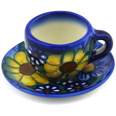 Mini Cup and Saucer 3"