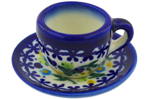 Mini Cup and Saucer 3"