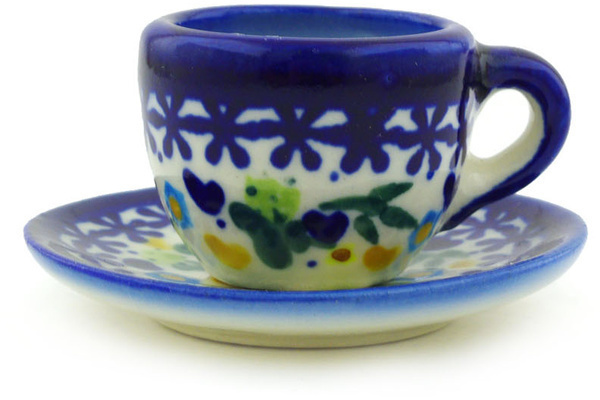 Mini Cup and Saucer 3"