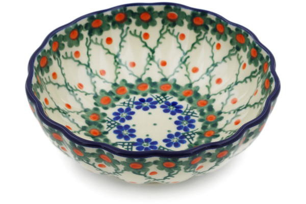 Scalloped Fluted Bowl 5"