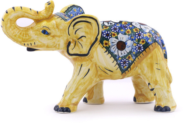 Elephant Figurine 11"