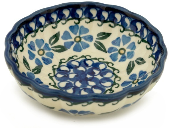 Scalloped Fluted Bowl 5"