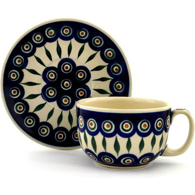 Cup with Saucer 13 oz