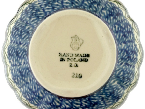 Scalloped Fluted Bowl 5"