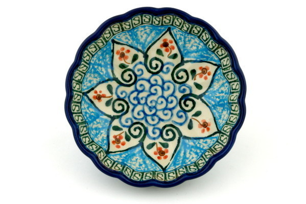 Scalloped Fluted Bowl 5"