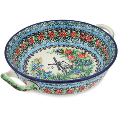 Round Baker with Handles 10"