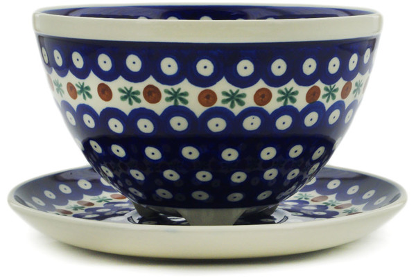 Colander with Plate 8"