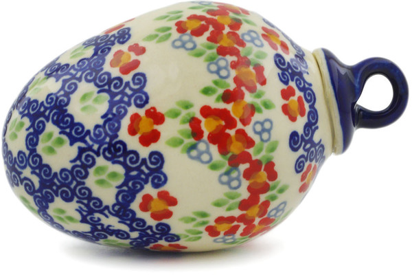 Christmas Ball Ornament 4"