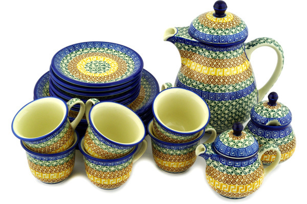 Tea or Coffee Set for Six 51 oz