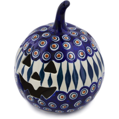 Jack O Lantern Candle Holder 6"