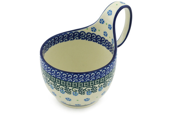 Bowl with Loop-Handle 6"