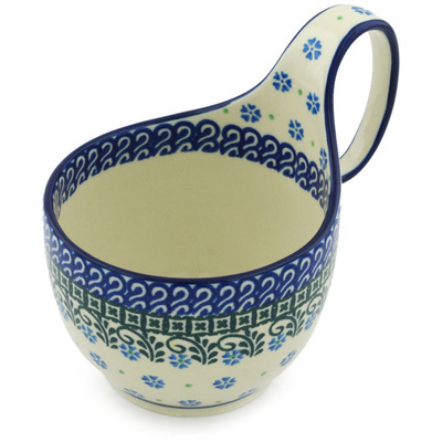 Bowl with Loop-Handle 6"