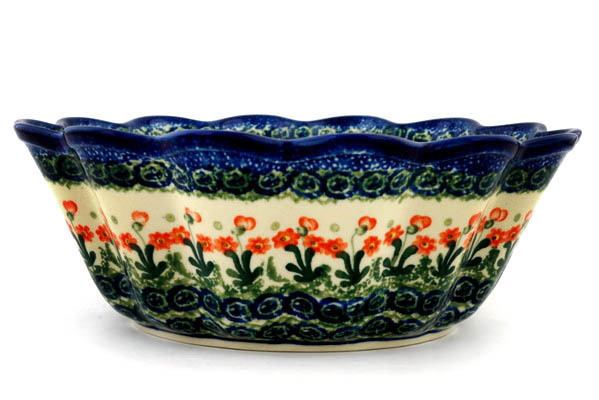 Scalloped Fluted Bowl 11"