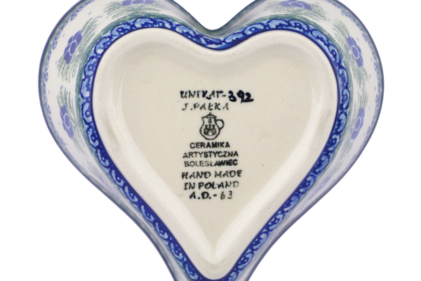 Heart Shaped Bowl 6"