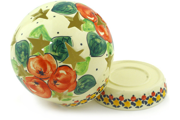 Globe Shaped Candle Holder 5"