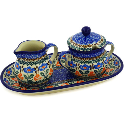 Sugar and Creamer Set 10"
