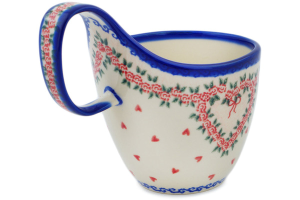 Bowl with Loop-Handle 7"