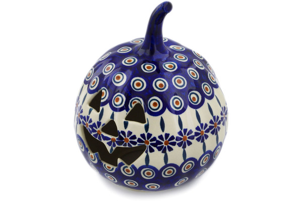 Jack O Lantern Candle Holder 6"