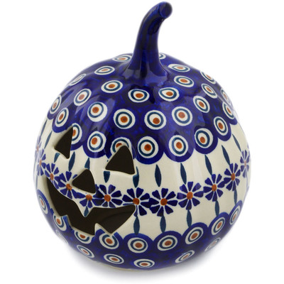 Jack O Lantern Candle Holder 6"