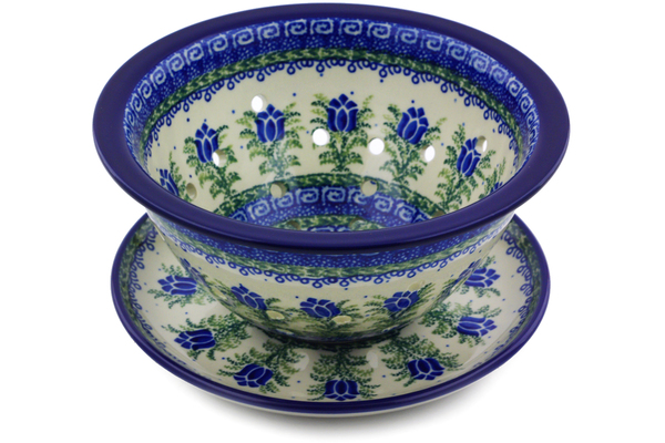 Colander with Plate 8"