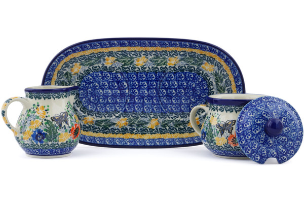 Sugar and Creamer Set 10"