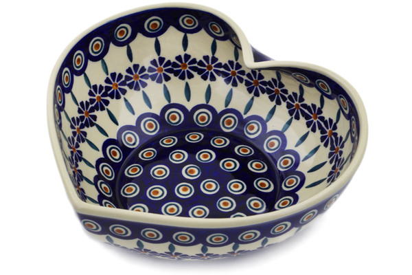 Heart Shaped Bowl 9"