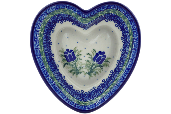 Heart Shaped Bowl 6"
