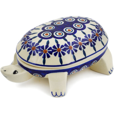 Turtle Shaped Jar 6"