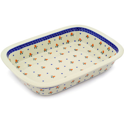 Rectangular Baker with Grip Lip