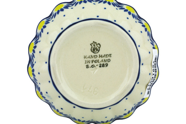 Scalloped Fluted Bowl 5"