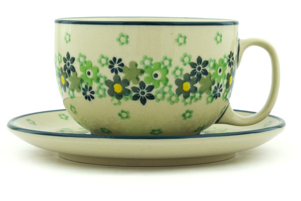 Cup with Saucer 13 oz
